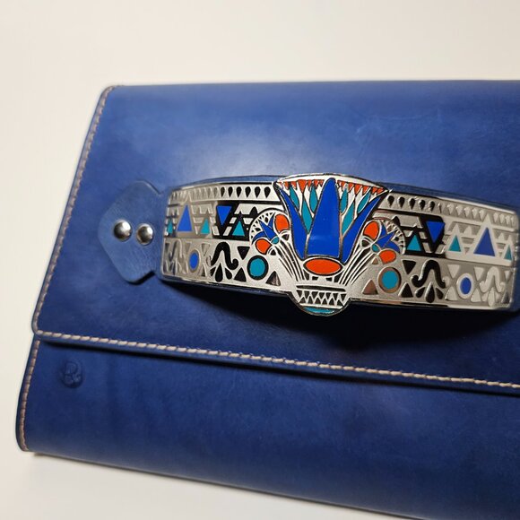 Cow leather clutch - Picture 2 of 4